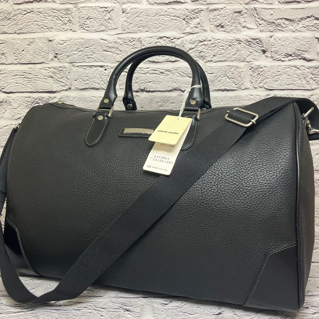 pierre cardin  ボストンバッグ   黒  革    旅行バッグ 2025年最新】pierre cardin メンズ ボストンバッグ・旅行用