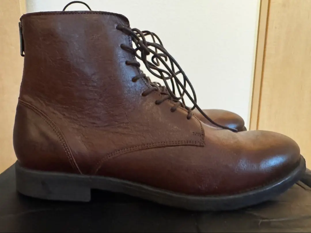 Thumbnail of REPLAY Brown Lace-up Work Boots