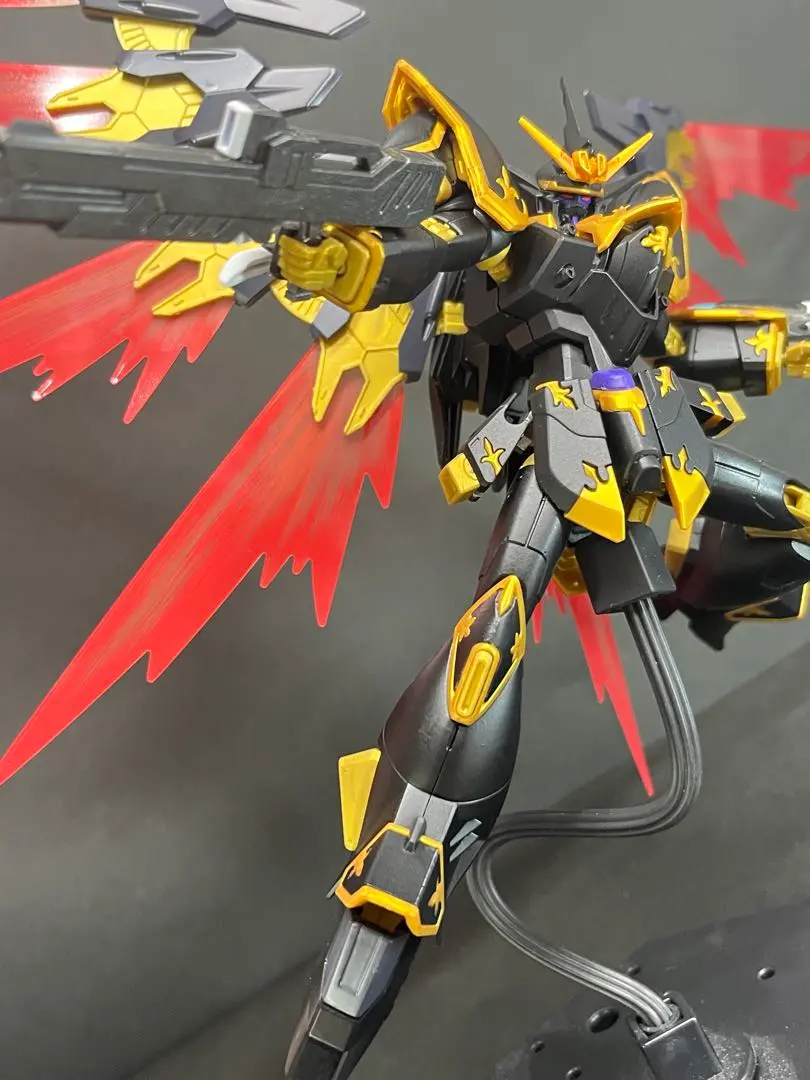 Thumbnail of Painted Gunpla Completed Product: Black Knight Squad Karla, Gundam Face Ver.