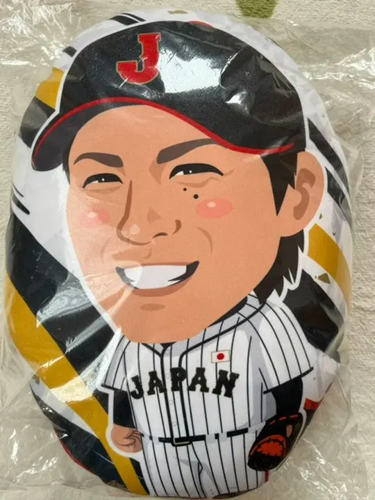 吉田正尚　侍ジャパンガチャ　クッション　アタリ m35624714077_1.jpg?1744466897