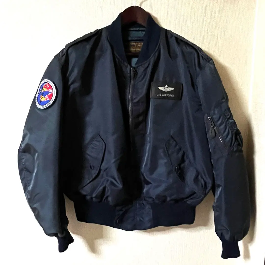 90s HOPE MFG INC MA-1フライトジャケット USA製 レア