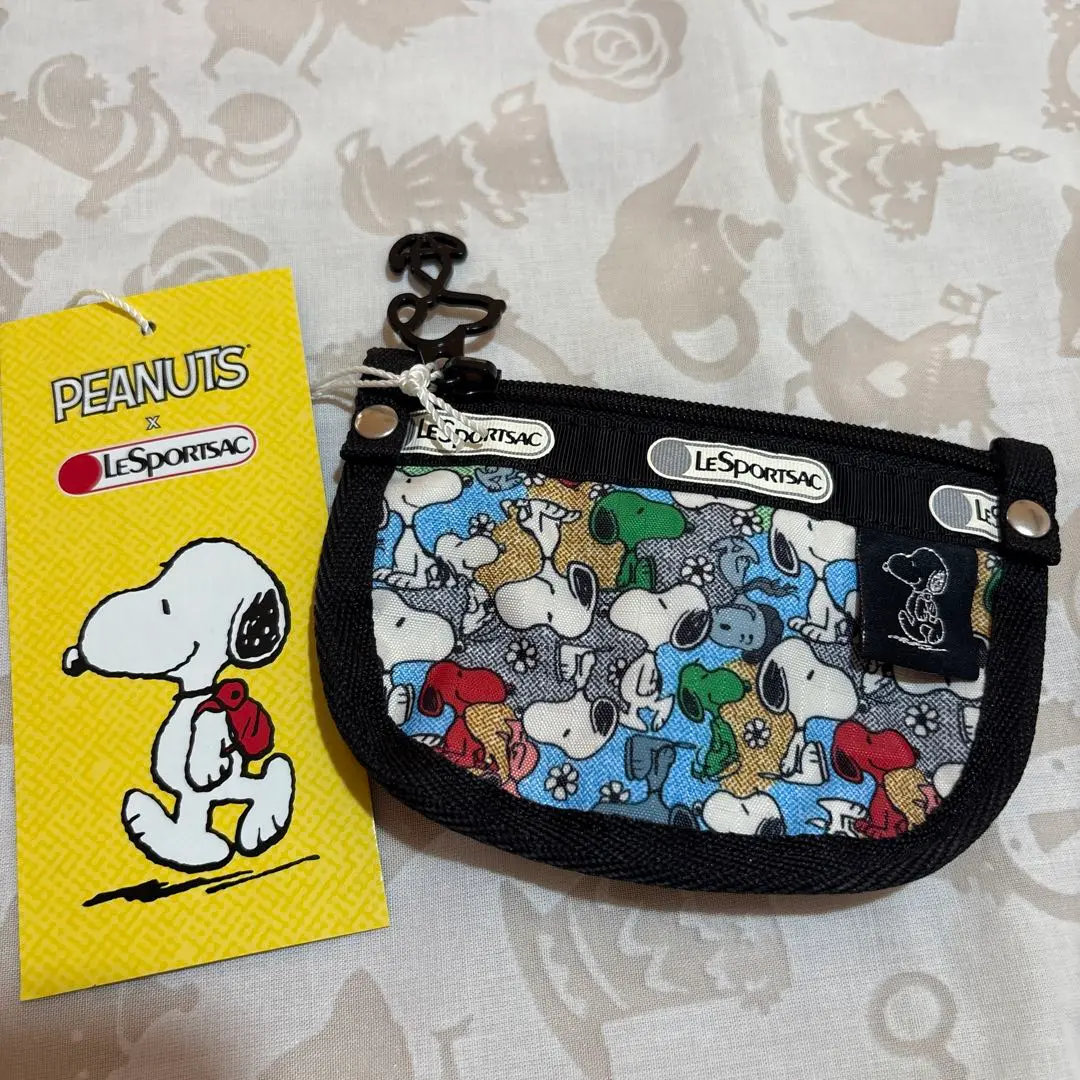 ☆激レア☆廃盤☆新品未使用保管☆レスポートサック☆パスケース☆peanuts☆ レスポートサック ID CARD CASE IDカードケース スヌーピー