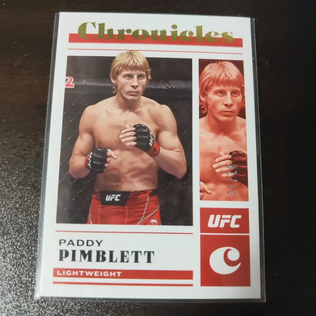 UFC　パディ・ピンブレット　ゴールドディスコ10シリカード　psa9 U F C パディ・ピンブレット ゴールドディスコ10シリカード psa9