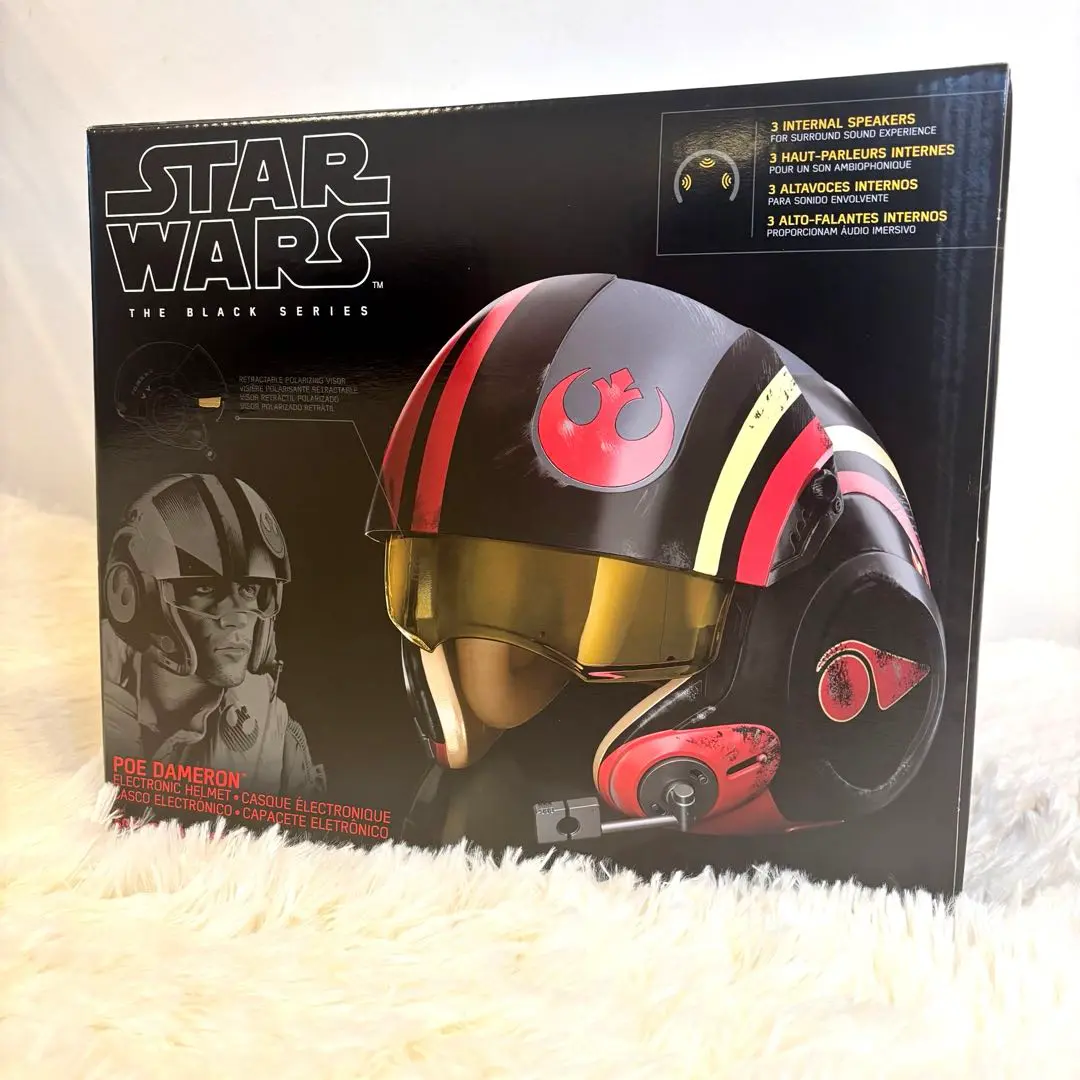 エレクトロニックヘルメット ポー・ダメロン Amazon.co.jp: [タカラトミー] スター・ウォーズ ブラック