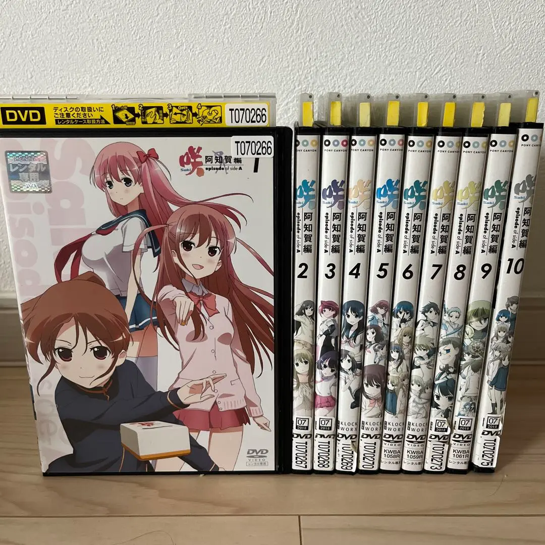 咲-Saki- 阿知賀編 DVD 全套組 出租品 的縮圖