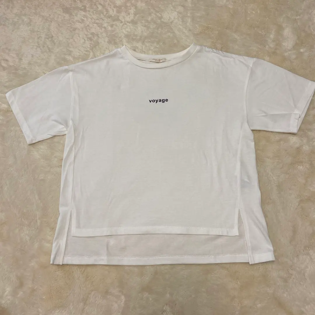 Thumbnail of Final SALE: Chocolat Fin Robe Logo Cut-and-Sewn Top, White