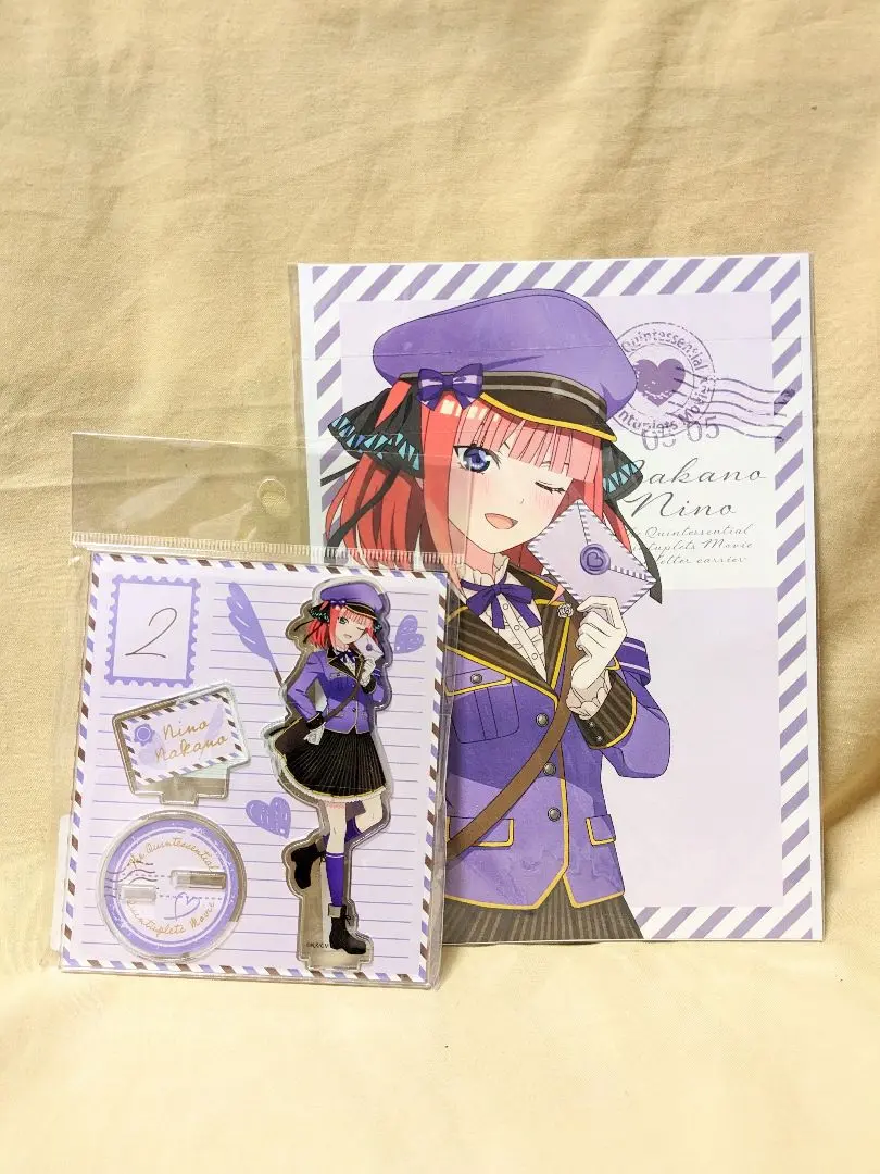 五等分の花嫁　ミニアクリルチャーム 恋文郵便屋ver 5種セット 2025年最新】五等分の花嫁恋文郵便屋アクリルの人気アイテム