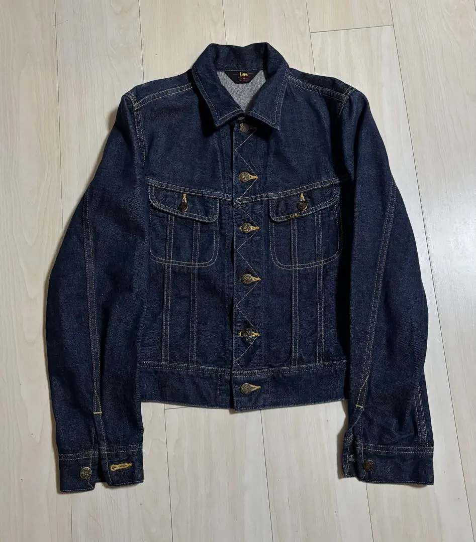 Lee リー デニムジャケット LOT 1411 復刻 Gジャン インディゴ L
