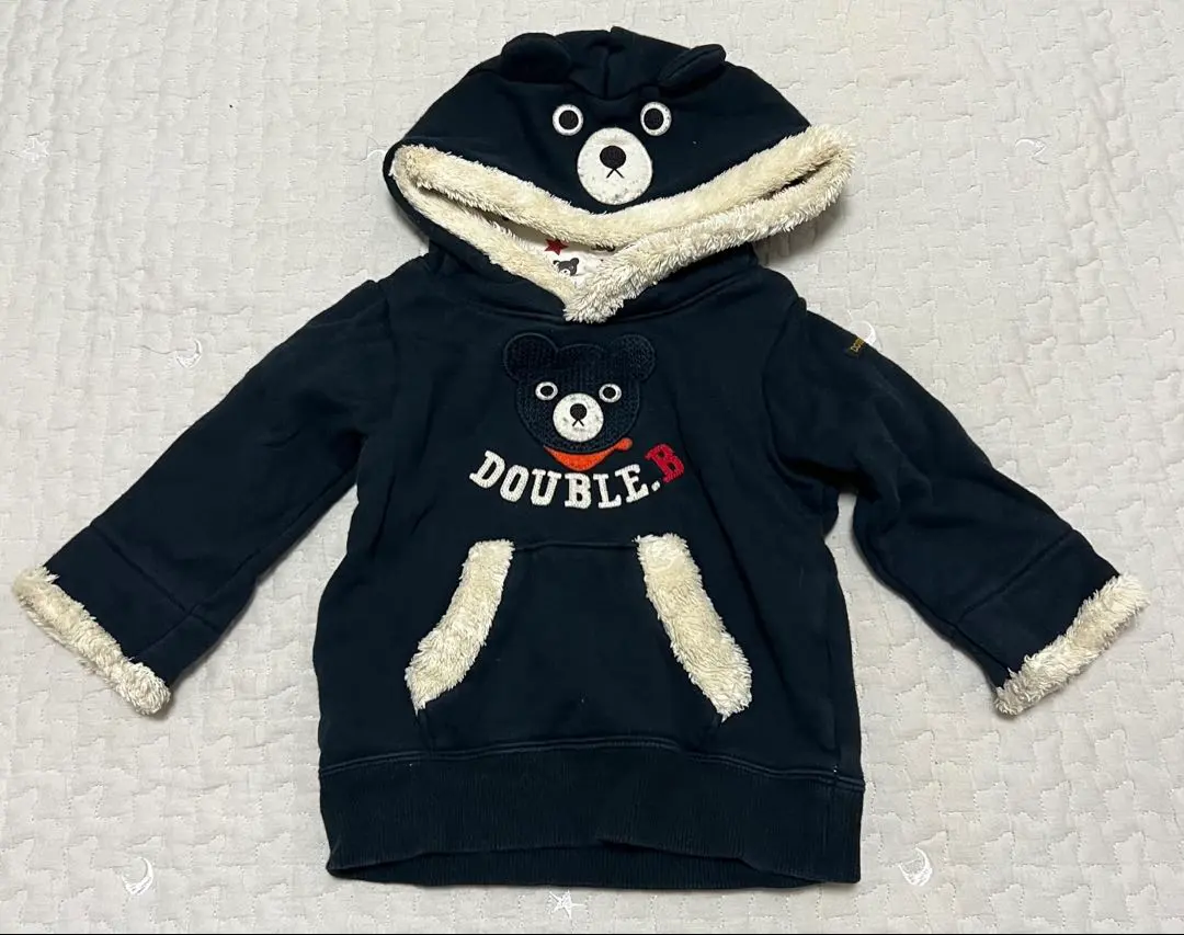 Thumbnail of Double B Hoodie Sweatshirt with Hood Bear Clothes Baby Kids 80