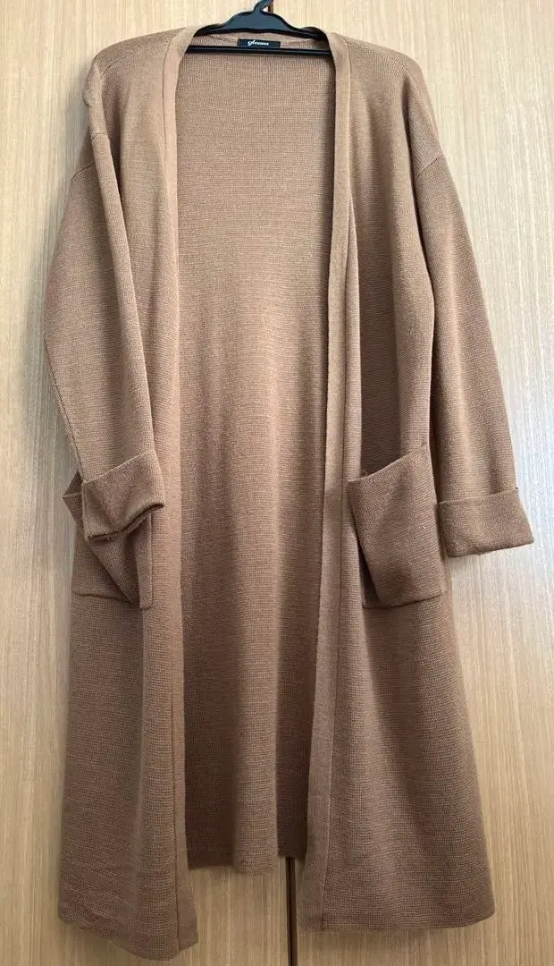 Thumbnail of Long Cardigan with Side Slits / Topper Gown