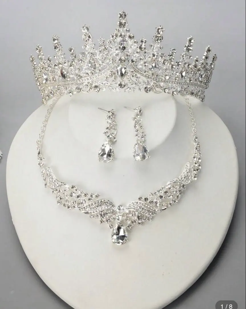 Thumbnail of Crystal Tiara and Accessory Set