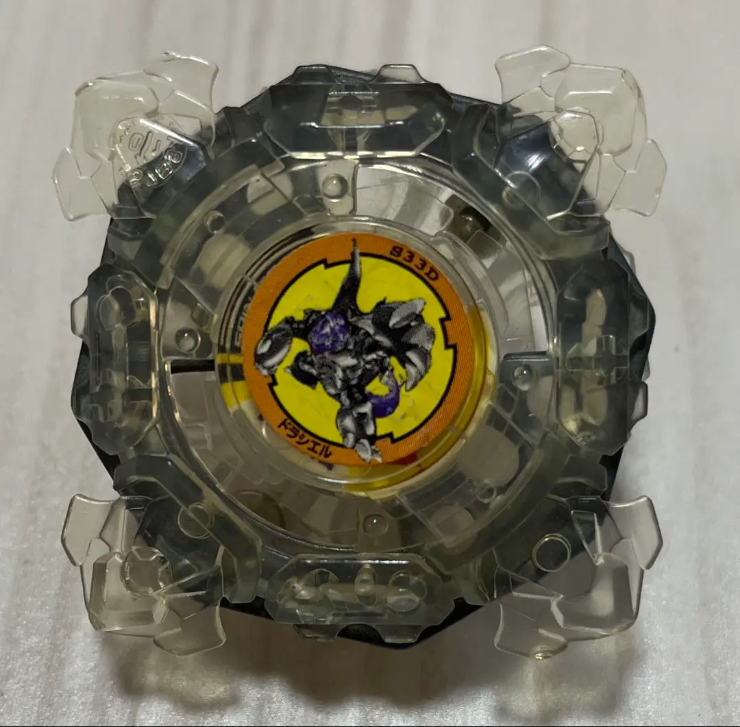 爆転シュートベイブレード　ドラシエルs クリアグリーン 美品】爆転シュート ベイブレード ドラシエルS クリアカラーver