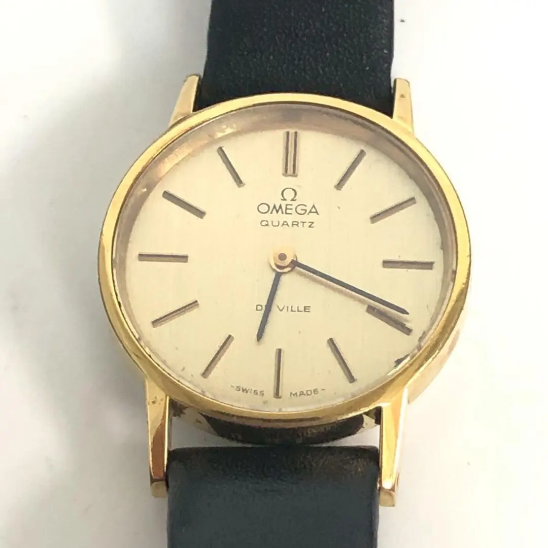 Thumbnail of OMEGA Omega De Ville Quartz Wristwatch Junk