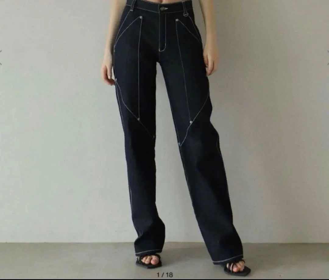melt. - MELT THE LADY switched denim pantsの通販 by riri's