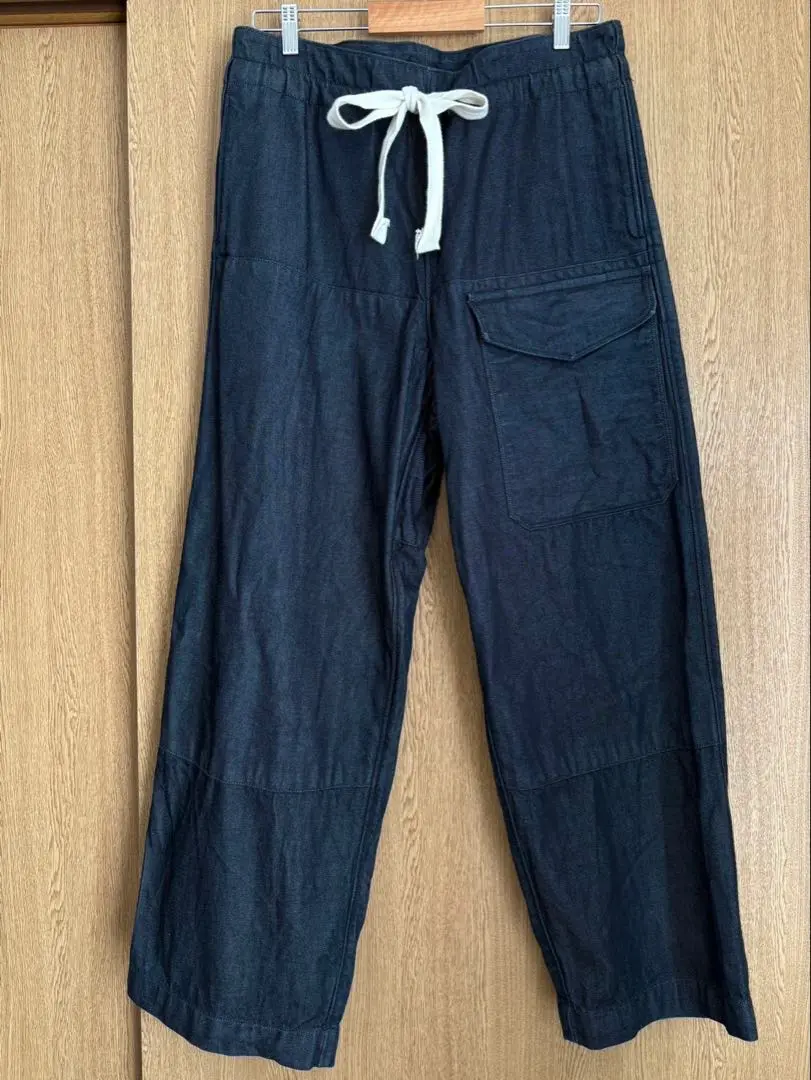 trousers MK-1 (black denim) | SUS-SOUS