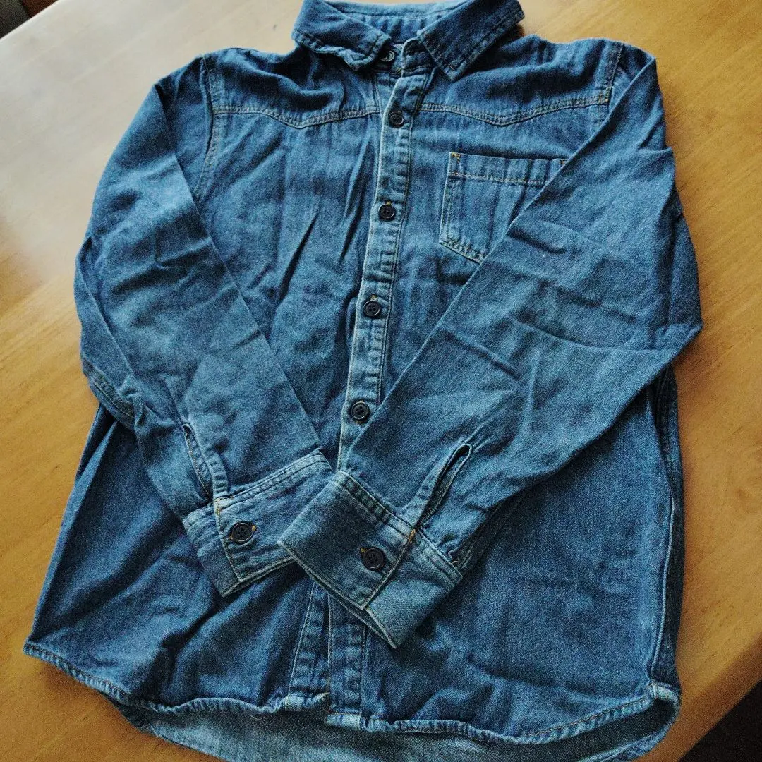 Thumbnail of Denim shirt, 140 cm