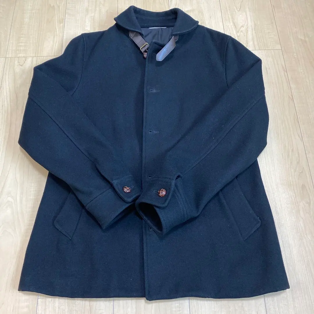 Thumbnail of Men's Pea Coat, Black, Size M