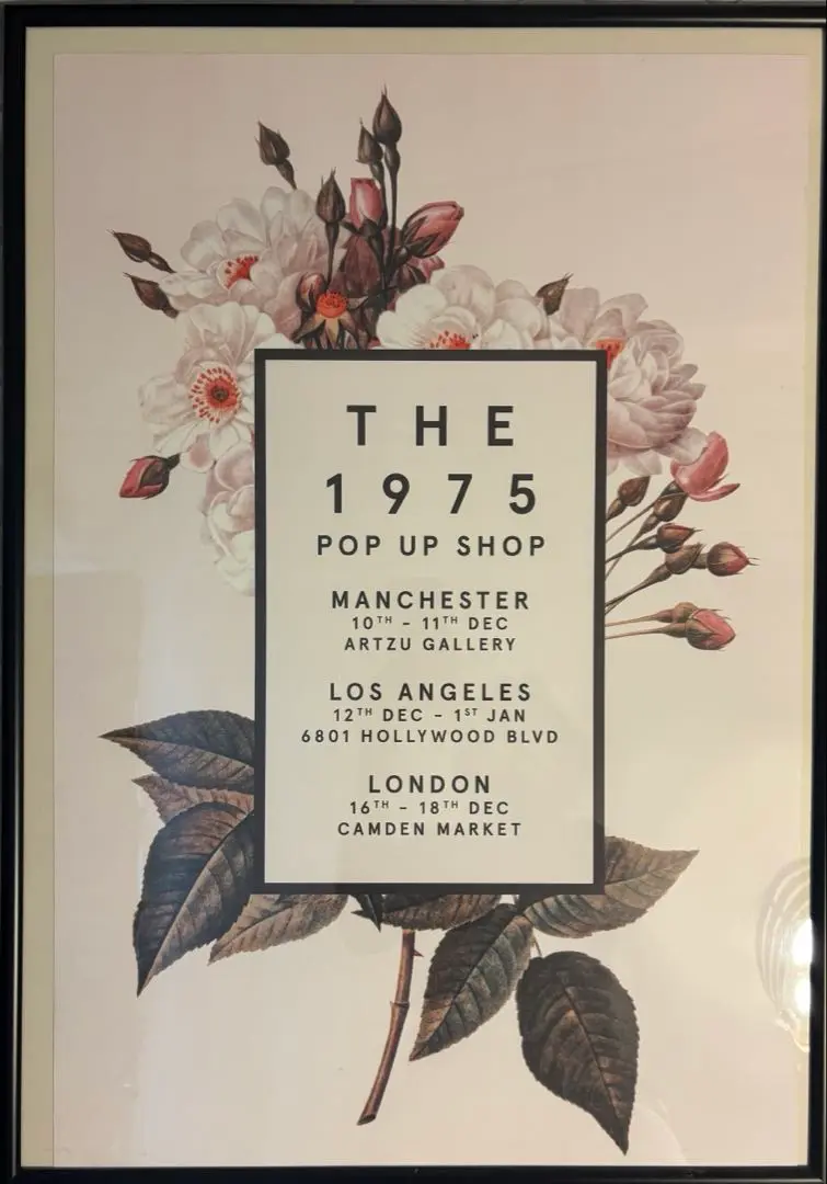 THE1975 渋谷タワレコ限定 ポスター THE 1975