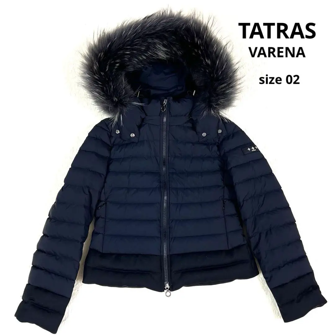 専用出品TATRAS VARENA ネイビーダウンジャケット TATRAS タトラス ダウンジャケット VARENA ヴァレナ ブラック