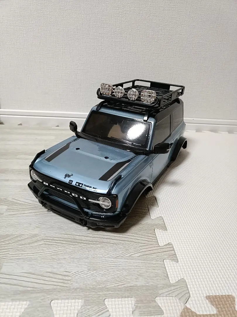 TAMIYA 新商品のCC-02ブロンコ2021】初走行＆初めてのLEDライト