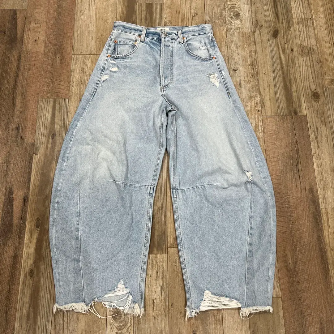 【未使用・タグ付】HORSESHOE JEAN デニム/ナチュラル/27 2025年最新】citizens of humanity horseshoe jeanの人気