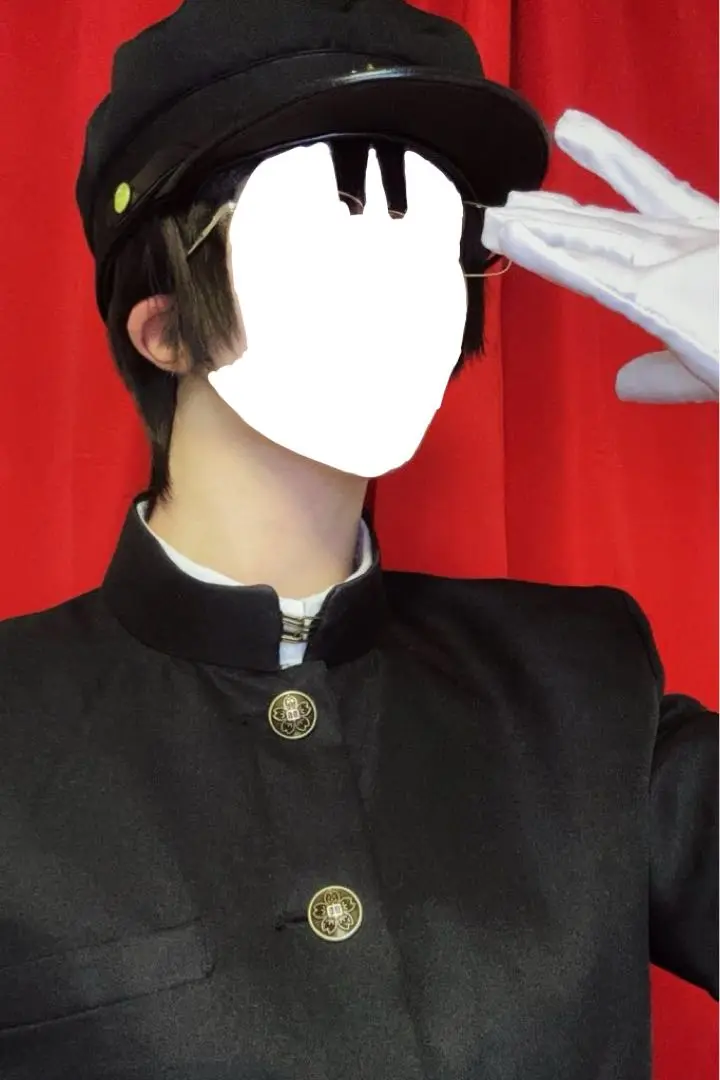 ライチ光クラブ ゼラ コスプレ衣装 ウィッグ メガネ 眼鏡 学ラン
