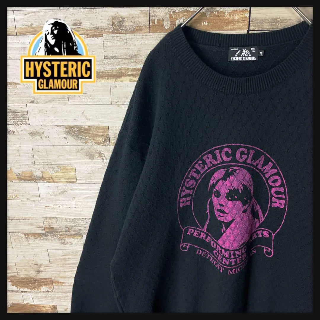 Thumbnail of 2735U [Excellent Condition] HYSTERIC GLAMOUR ☆ Hysteric Girl Big Logo Cotton Knit