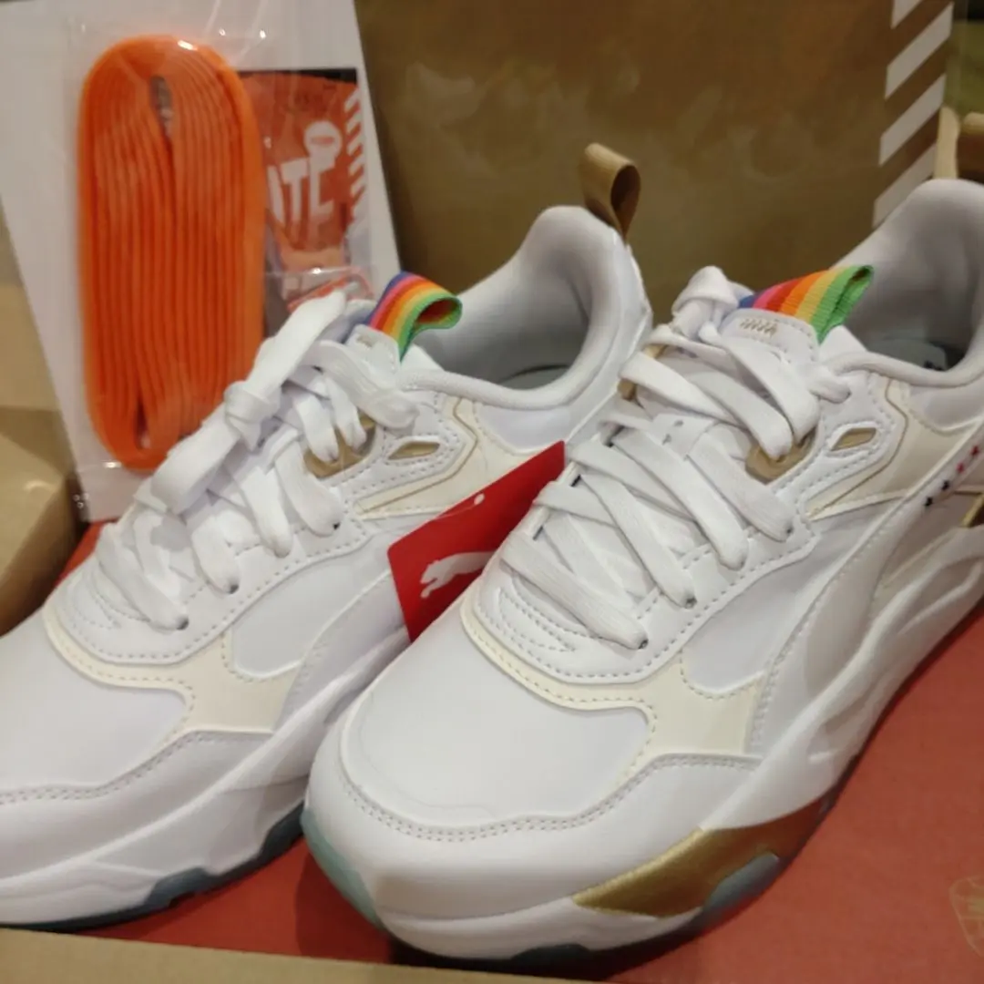 うたプリ　PUMA スニーカー　24.5センチ　一十木音也　ST☆RISHモデル うたプリ×PUMA」9月1日よりコラボスニーカー予約開始！スタリ