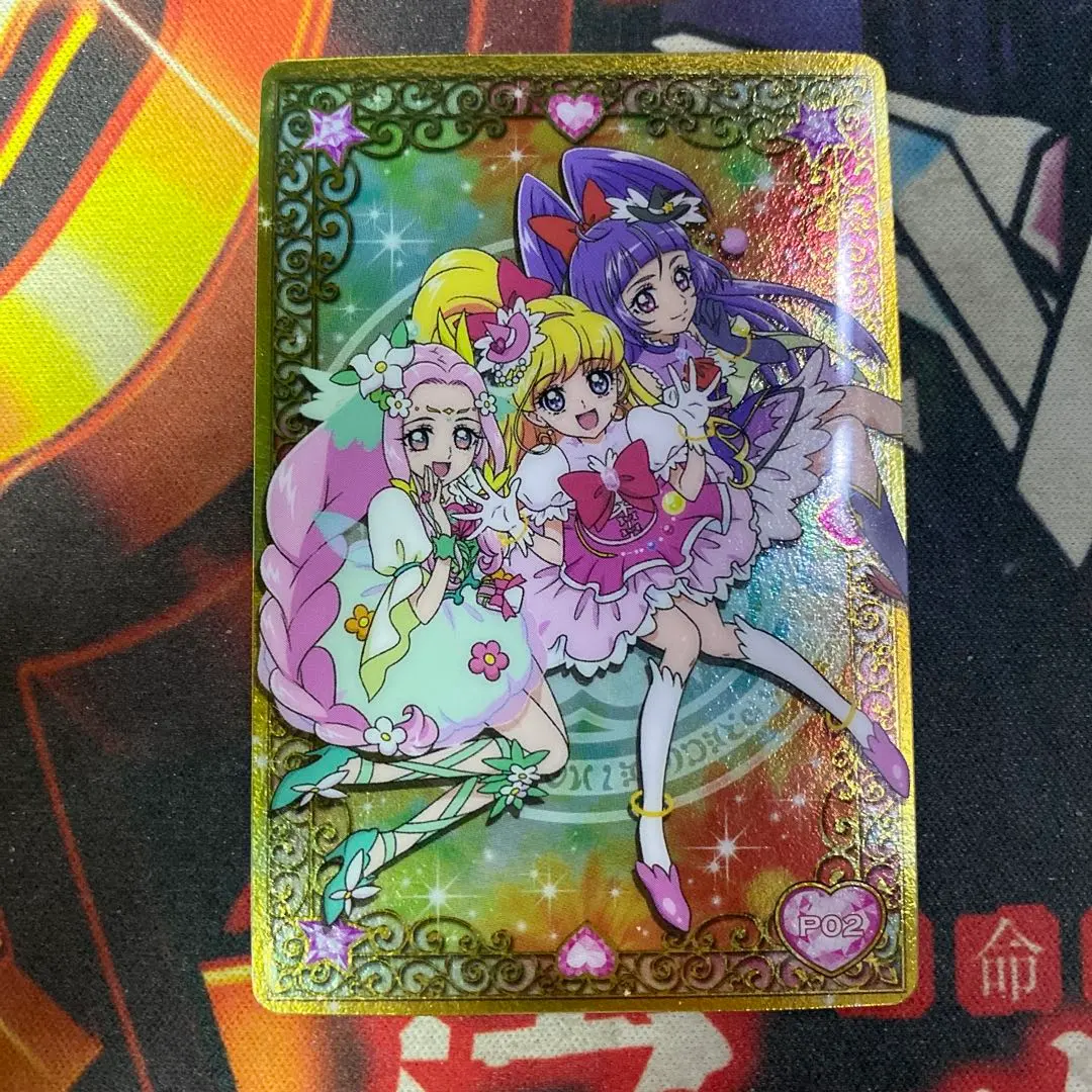 Thumbnail of Precure Trading Card P02 Cure Miracle Cure Magical Felice