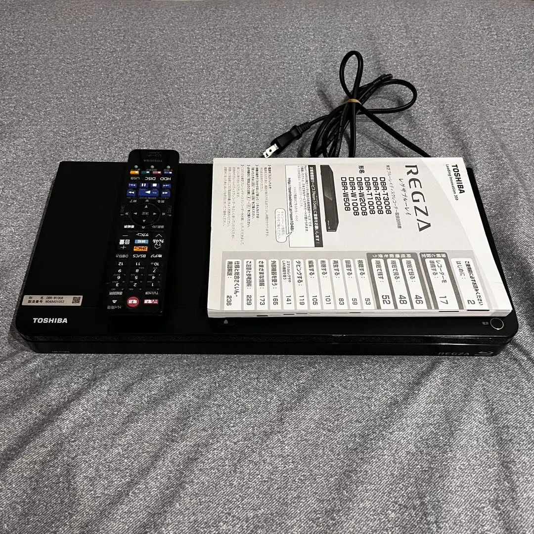 たーちゃん☆ert　動作品　DBR-W1008 1TB 東芝 たーちゃん☆ert様専用 動作品 DBR-W1008 1TB 東芝 - メルカリ