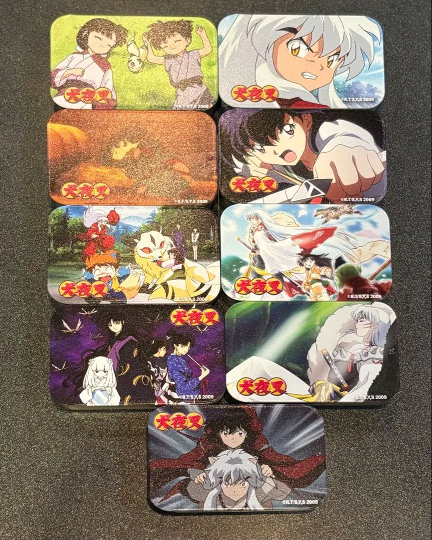 メルカリ最安！犬夜叉【中国限定　ぷっくりスクエア缶バッジ　全7種セット】 メルカリ最安！犬夜叉【中国限定 ぷっくりスクエア缶バッジ 全7