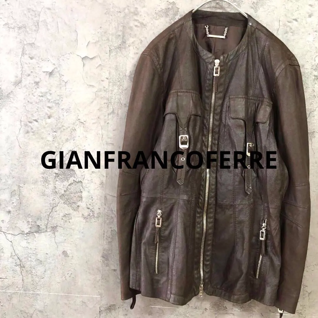2025年最新】Gianfranco Ferre レディース レザージャケット
