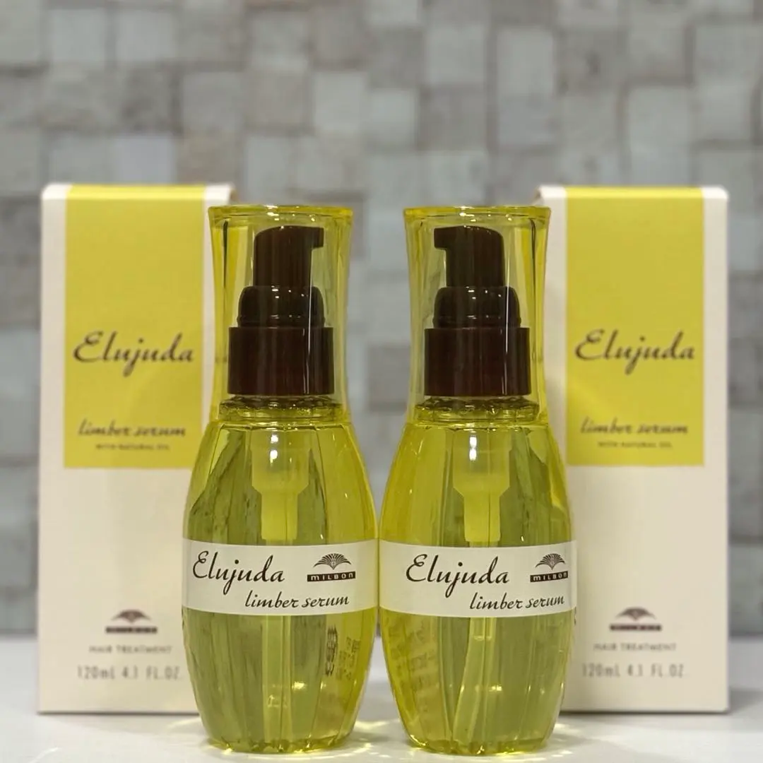 Thumbnail of ☆ Brand New, Unopened ☆ Genuine Milbon Elujuda Linbar Serum 2-piece set