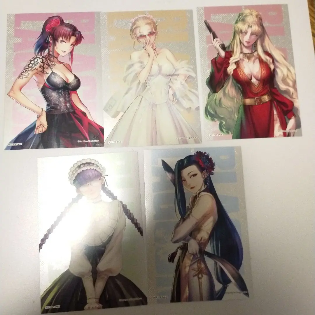 新品未使用　ブラックラグーン　キャンバスアート　5種まとめ売り 2025年最新】ブラックラグーン展の人気アイテム - メルカリ