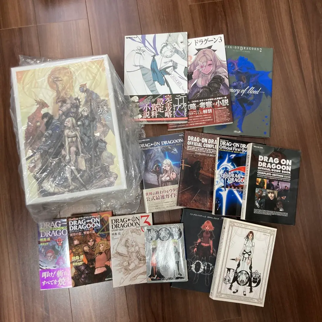 ニーアレプリカント　オートマタ　10点セット　設定資料集　CD 初版1冊 ニーア レプリカント ver.1.22』攻略+設定資料+短編小説集が7月9