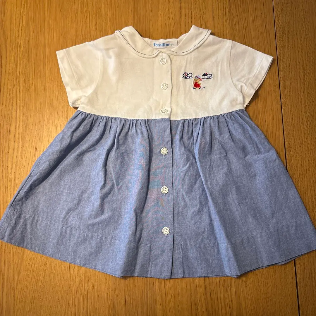 Thumbnail of Price reduced! Familiar one-piece dress, size 80