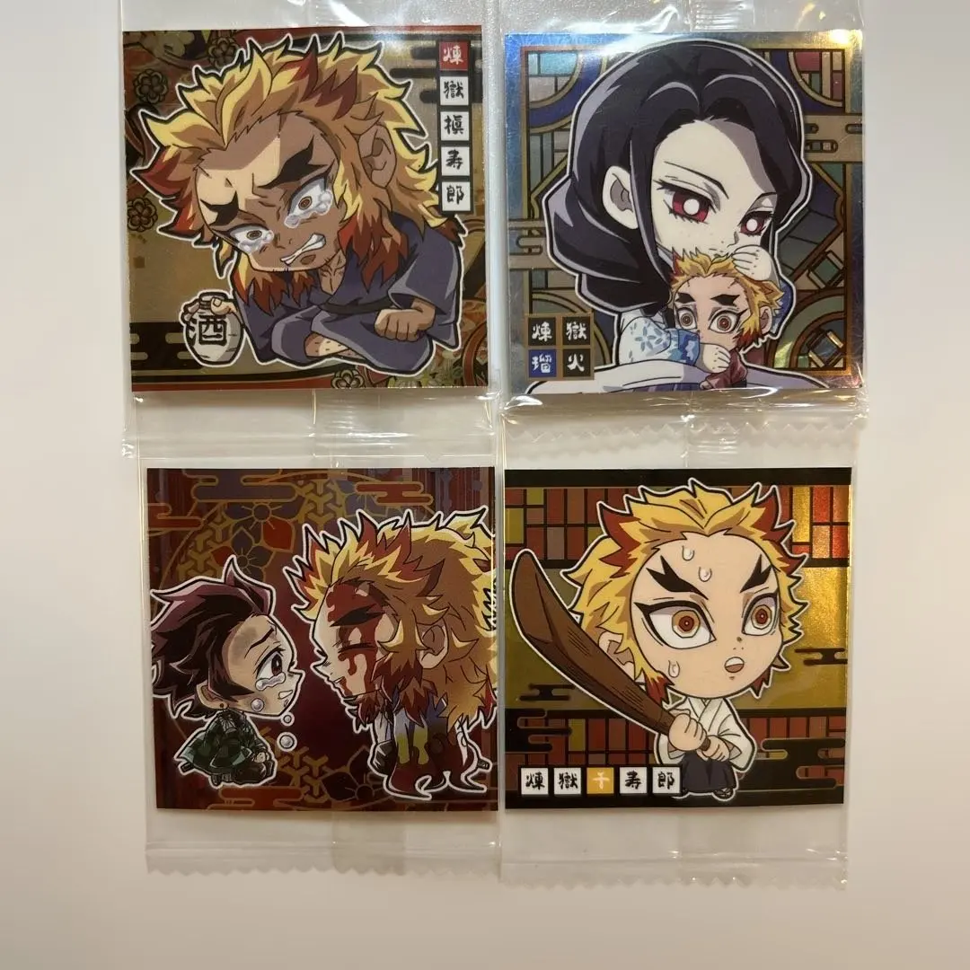 Thumbnail of Kimetsu no Yaiba Deformed Seal Wafer: Rengoku Family
