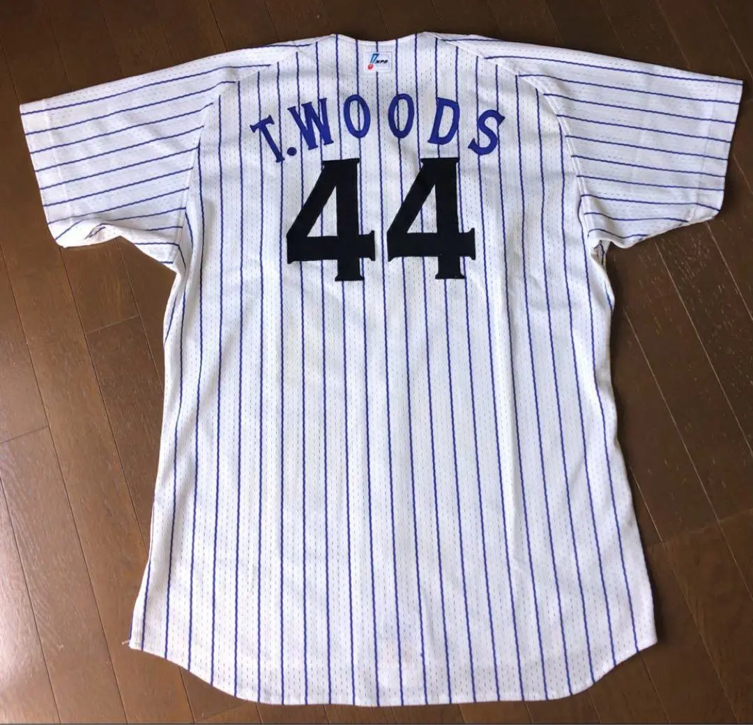 横浜DeNAベイスターズ - 【レア 限定】横浜 ベイスターズ タイロンウッズ サマー ユニフォーム フリー 横浜 ベイスターズ タイロンウッズ サマー ユニフォーム フリー