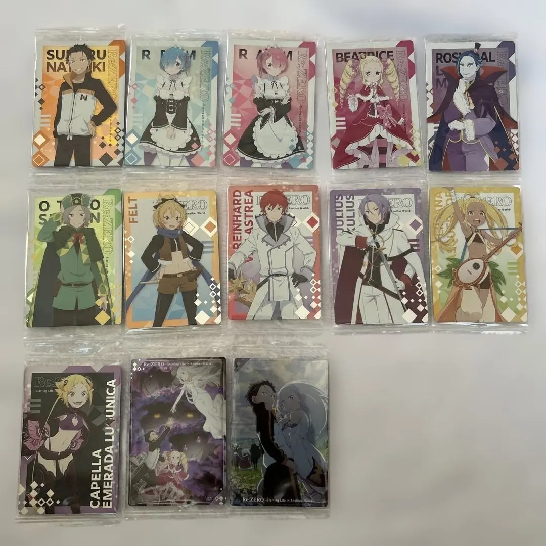 Thumbnail of Re:ZERO -Starting Life in Another World- Wafer Card Set (Vol. 5) - 13 Card Set