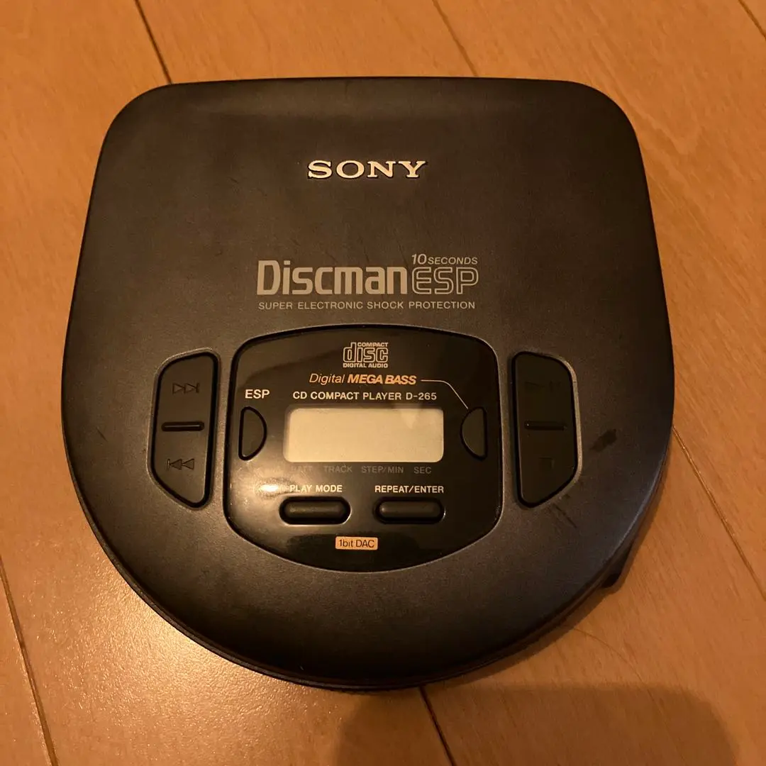 ⭐︎完動品⭐︎SONY Discman D-265 CDプレーヤー ケース付き
