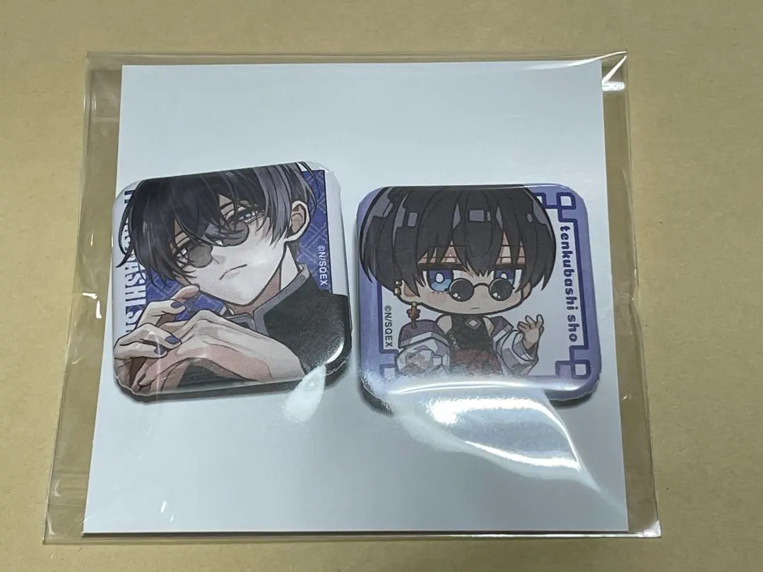 Thumbnail of Tokyo Aliens Mini Square Tin Badge: Sho Tenkubashi ②