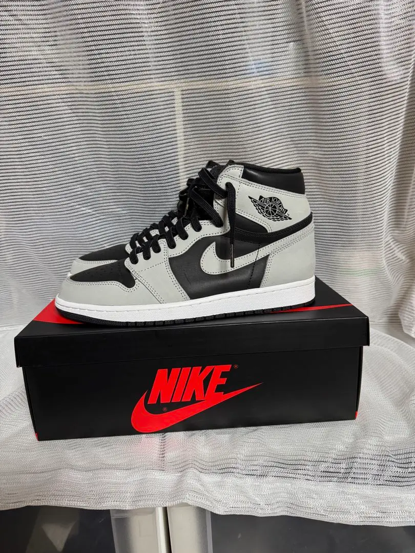 【新品未使用】エア ジョーダン1 HIGHT Shadow2.0 28㎝ エアジョーダンシャドウNike Air Jordan 1 High Shadow 2.0 Grey