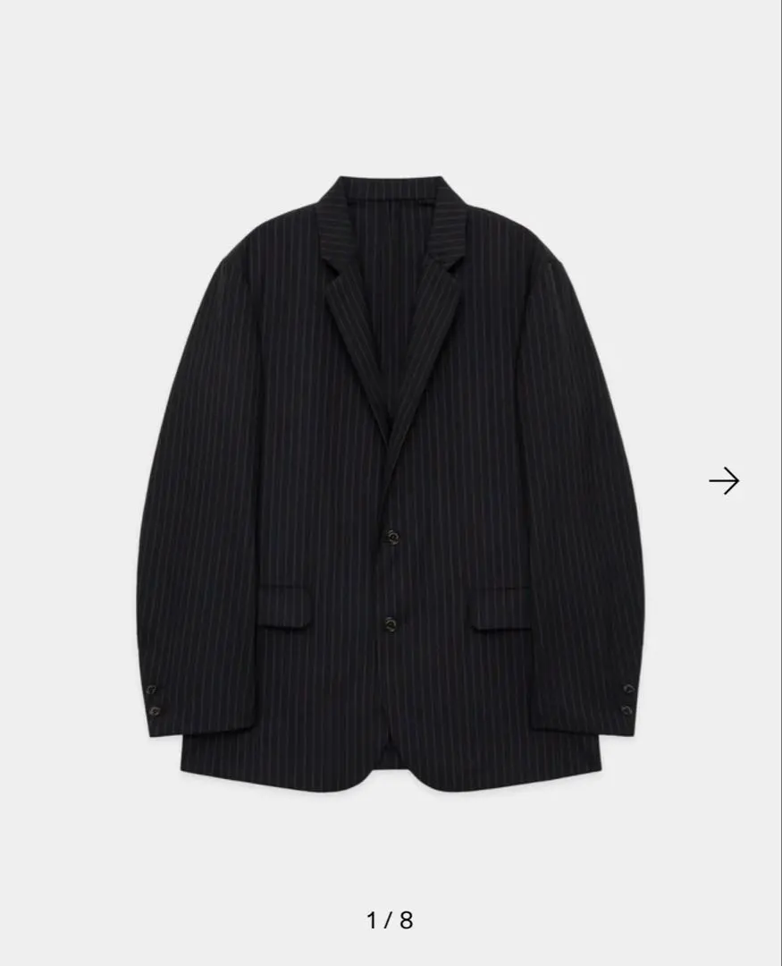 MARKAWARE 黒 テーラードジャケット markaware ジャケット テーラードジャケット 「MARKAWARE/マーカ