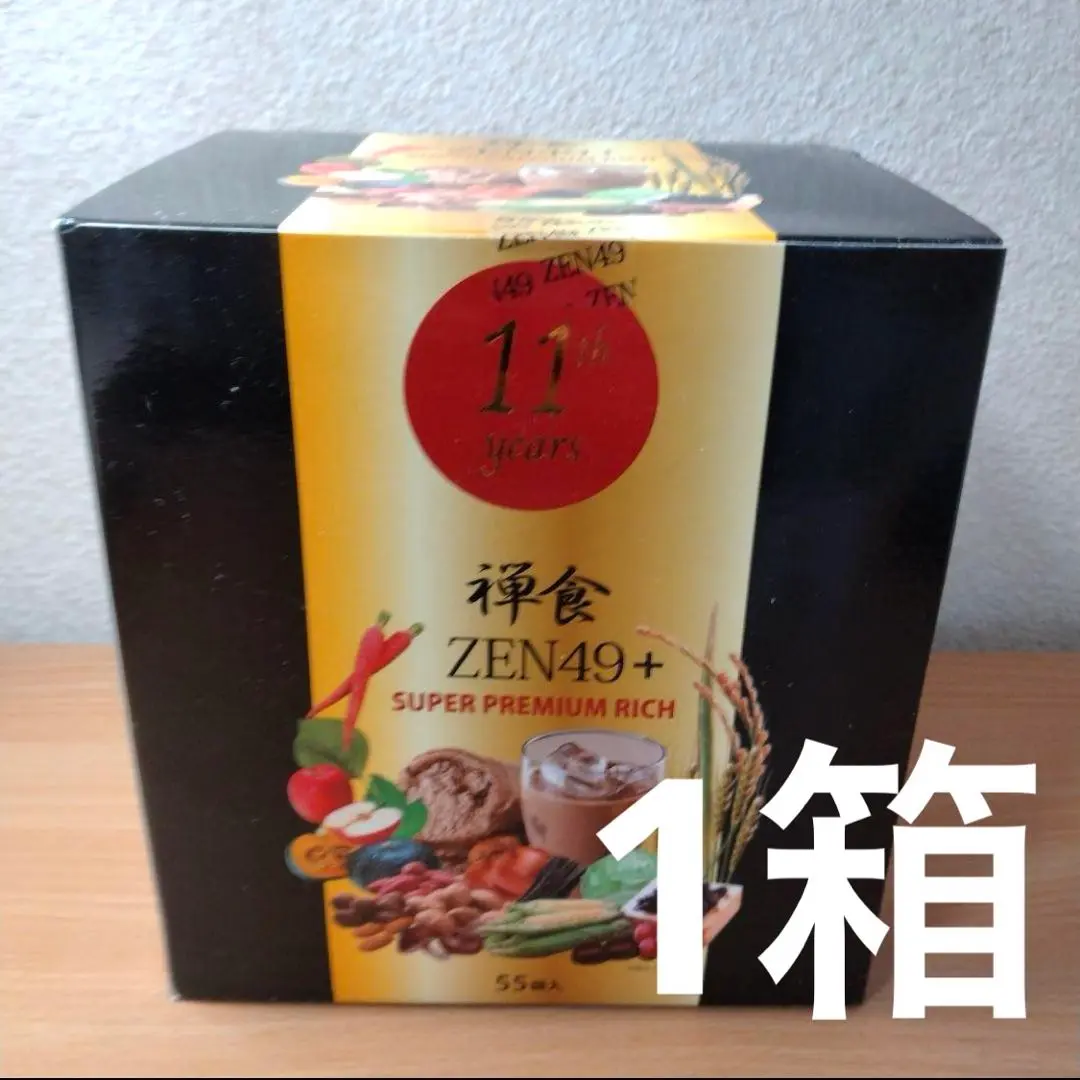 禅食　ZEN49+ 未開封2箱＋18本　ダイエット ZEN49」49種類の穀物や果物、海産物が入った韓国禅食 ダイエット