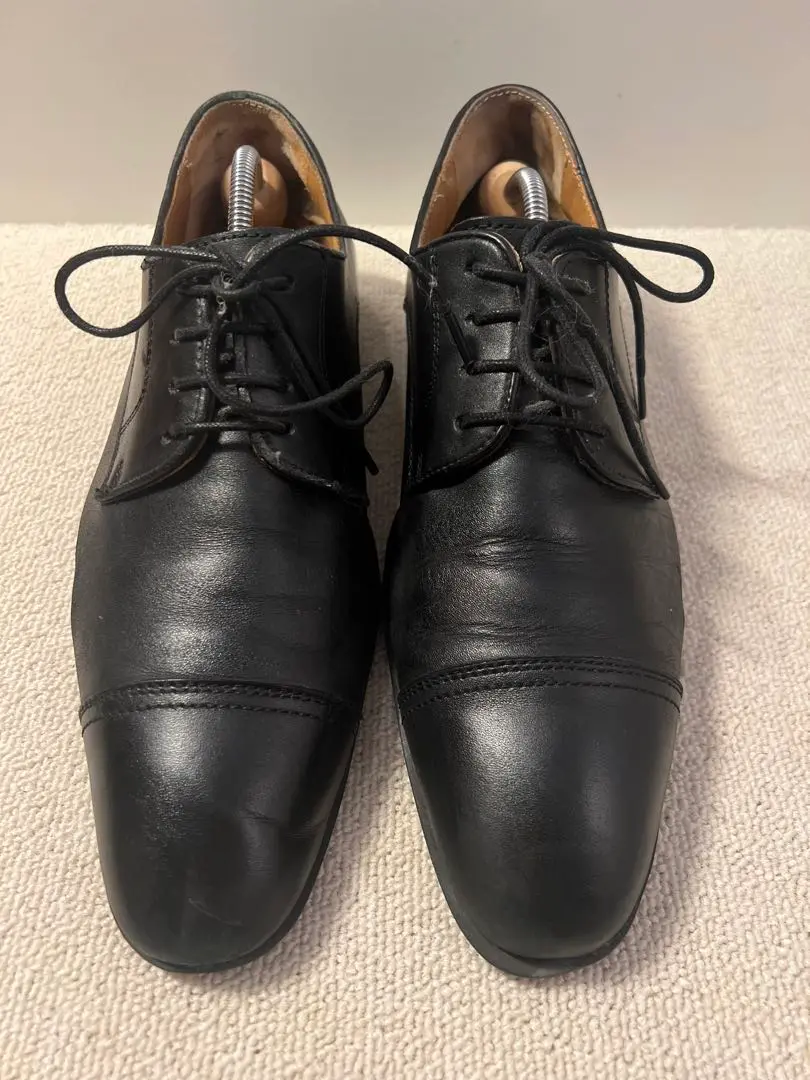 【極美品】アルフレッドバニスター ストレートチップ レザー シューズ 本革 alfredoBANNISTER ビジネスシューズ 「人気No.1！WEB限定」内