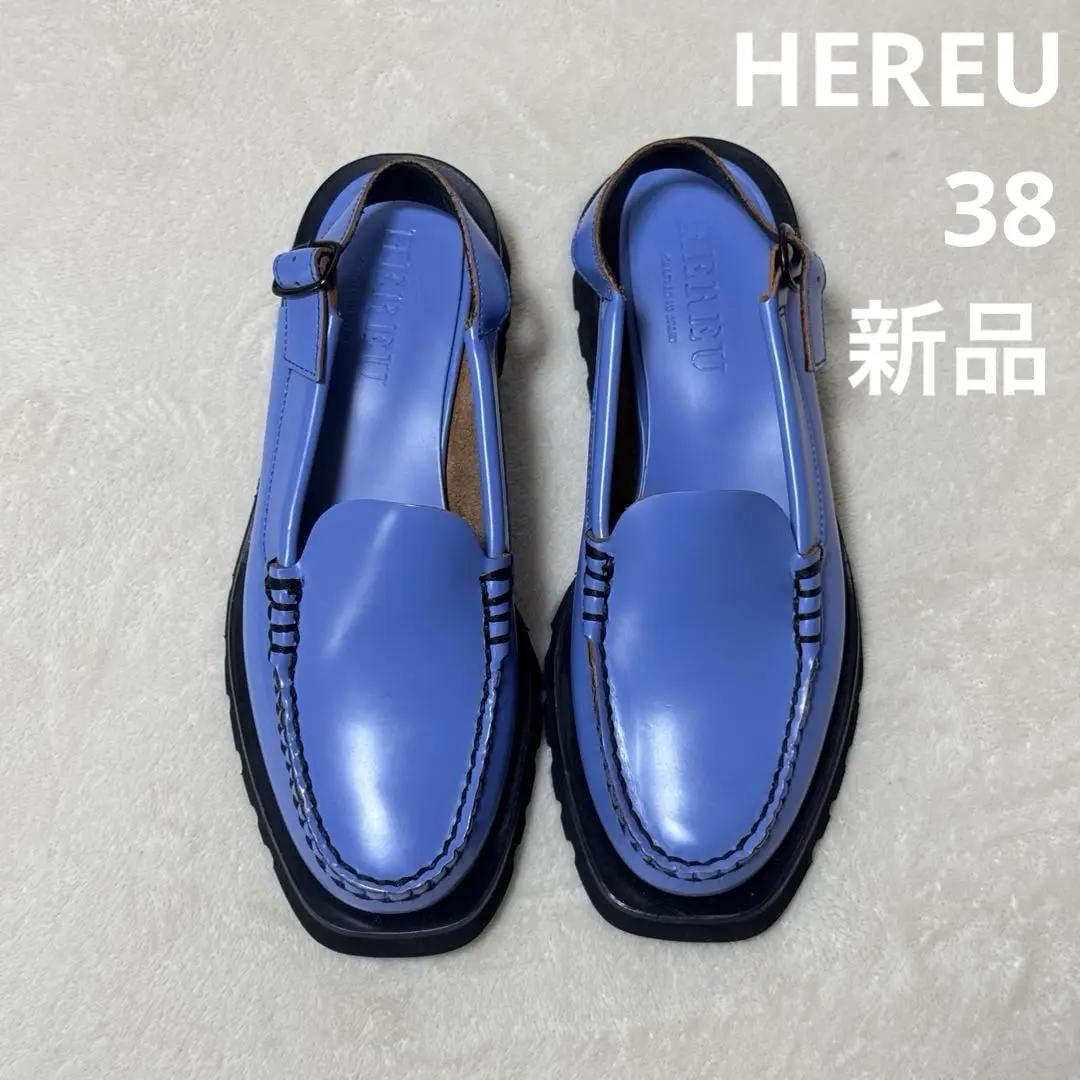 HEREU へリュー　未使用　新品　メタリックシルバー サンダル　38 2025年最新】hereu 38の人気アイテム - メルカリ