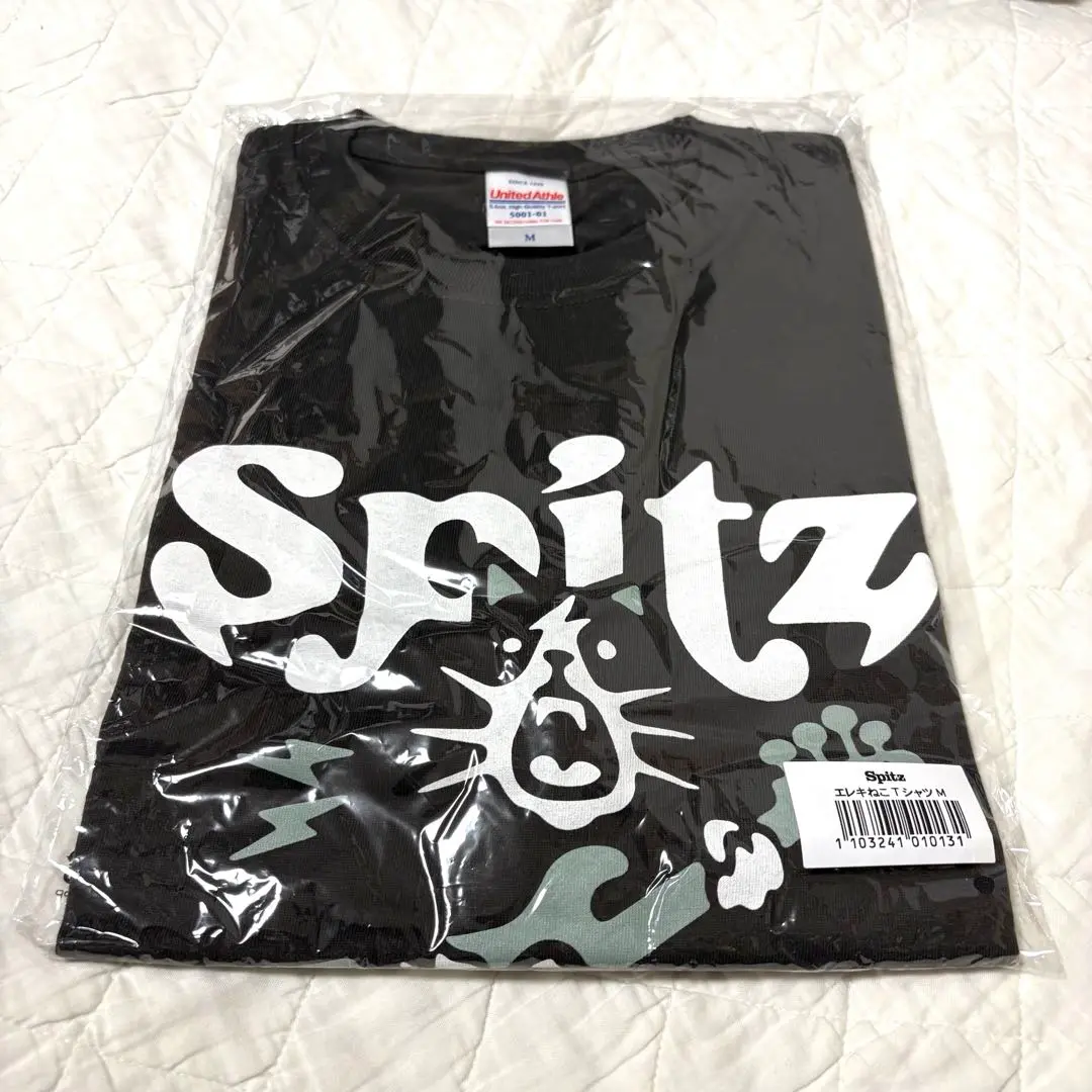 エレキねこ Tシャツ Mサイズ 新品未開封 スピッツ 新品 Spitz 2024年夏イベント エレキねこTシャツ Mサイズ 未開封