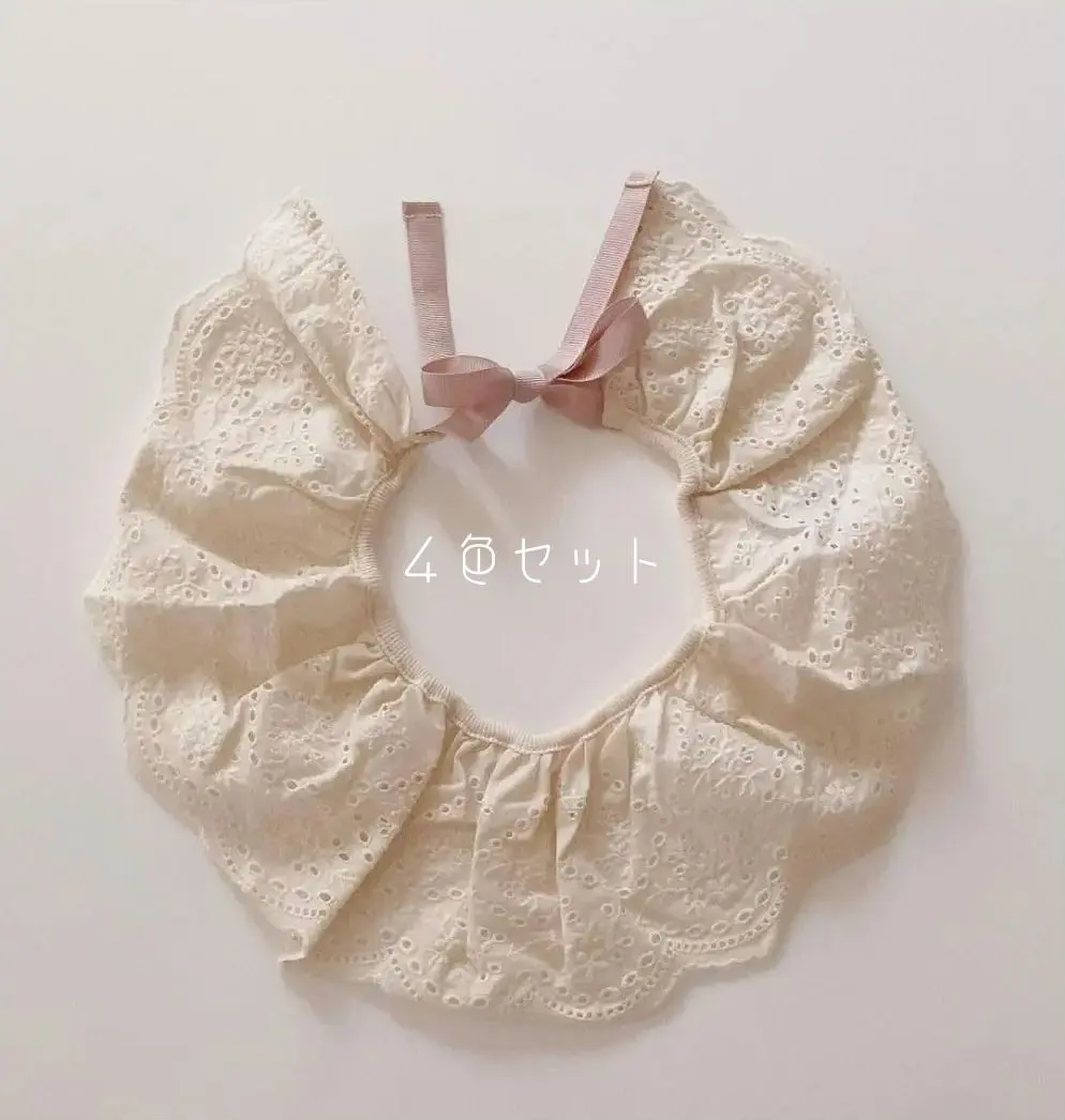 Thumbnail of New, unopened ✧︎ tete a tete frill bibs and lace bibs, all color sets ★ Birthday