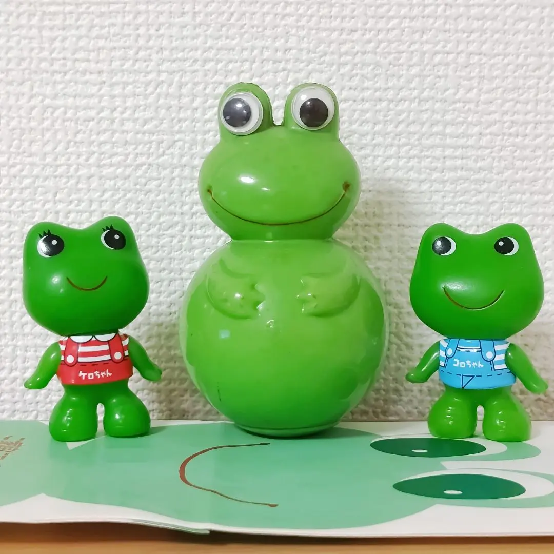 1967年 コルゲンコーワ　ケロちゃん　カエル　昭和レトロ ソフビ Amazon.co.jp: 60年代 コルゲンコーワ ケロちゃん カエル 指人形