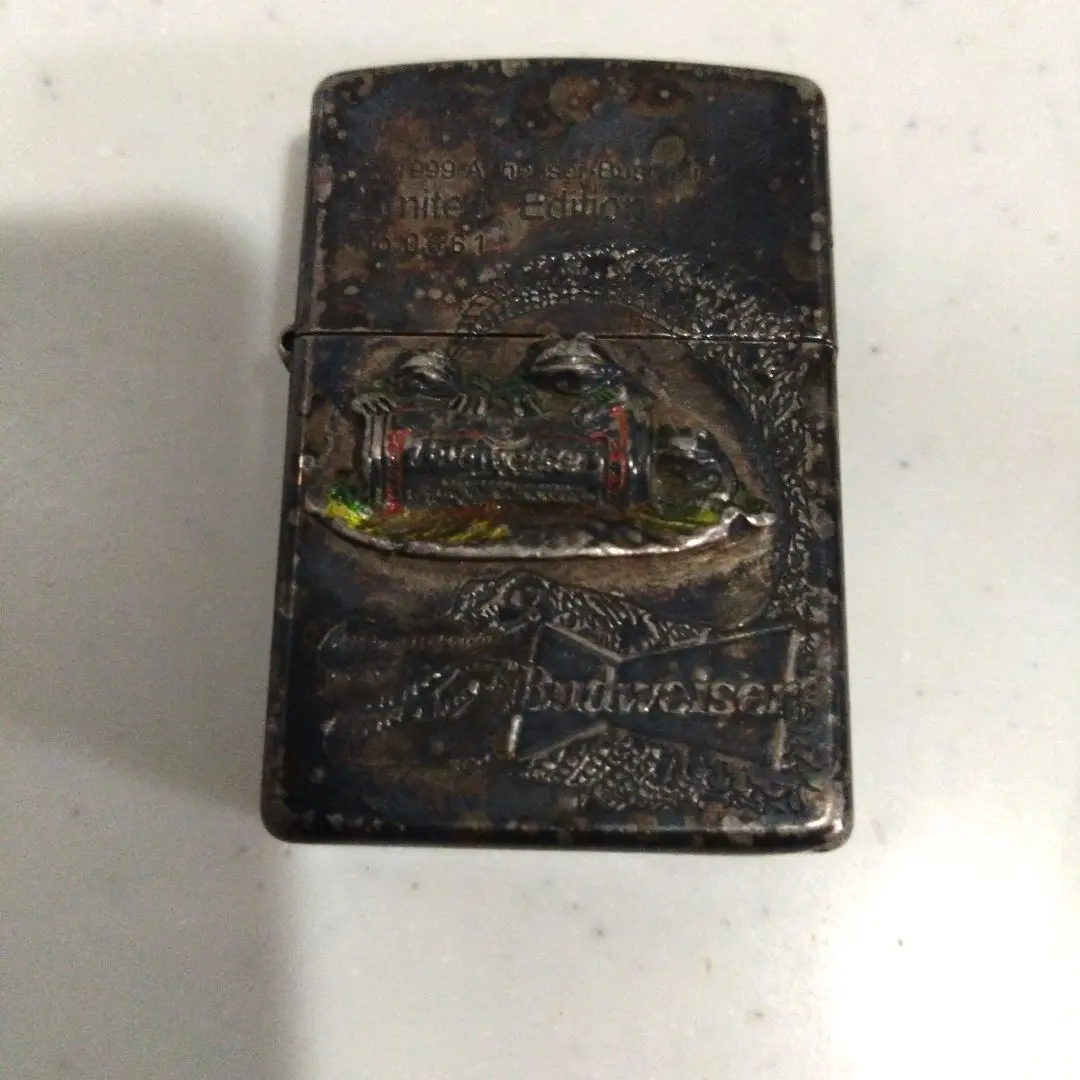 ZIPPO 限定品バドワイザーシガレットケース付きシリアルナンバーNO.0590 楽天市場】ZIPPO 絶版 一点物 レアナンバー [No.7] 限定